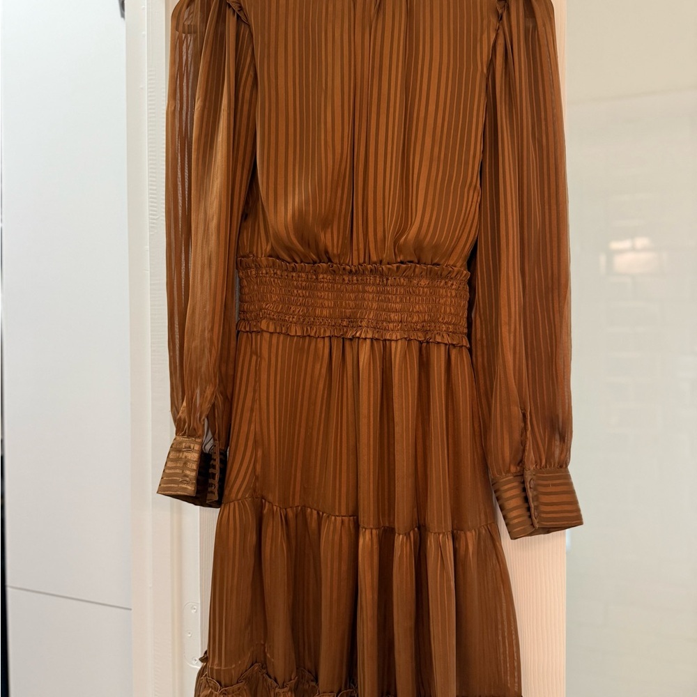 Elegant Brown Dress